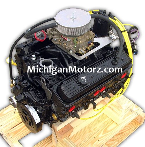 Replaces Volvo 97-up NEW 5.7L GM Marine Extended Base Engine w/ Carb & Ignition